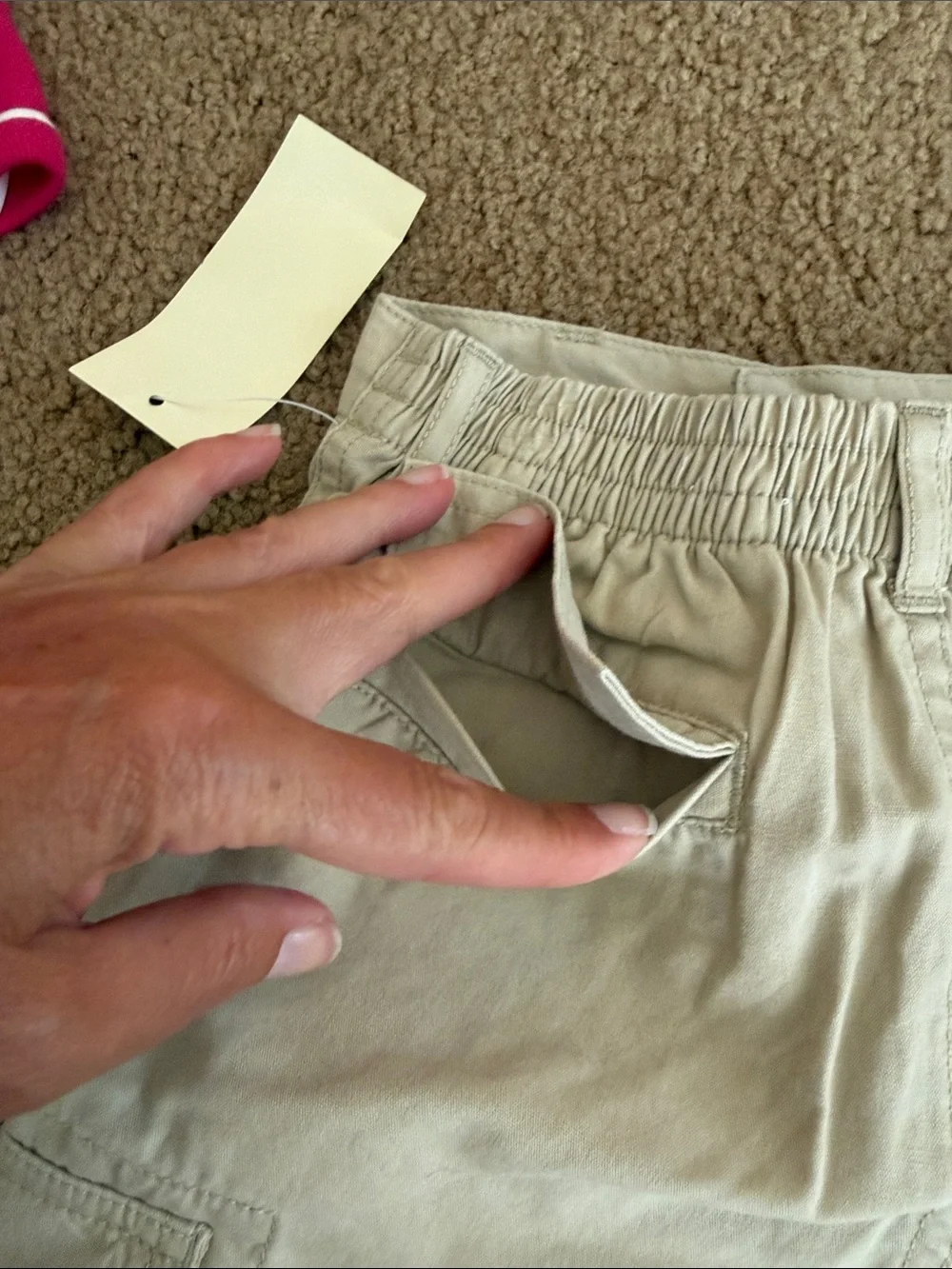 NWT 4T Ralph Lauren Polo Jeans Khaki Cargo Shorts
